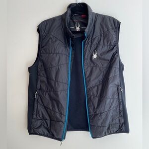 SPYDER Men's Exit Insulator Vest Zip Front Funnel Neck Outdoors Ski Hike